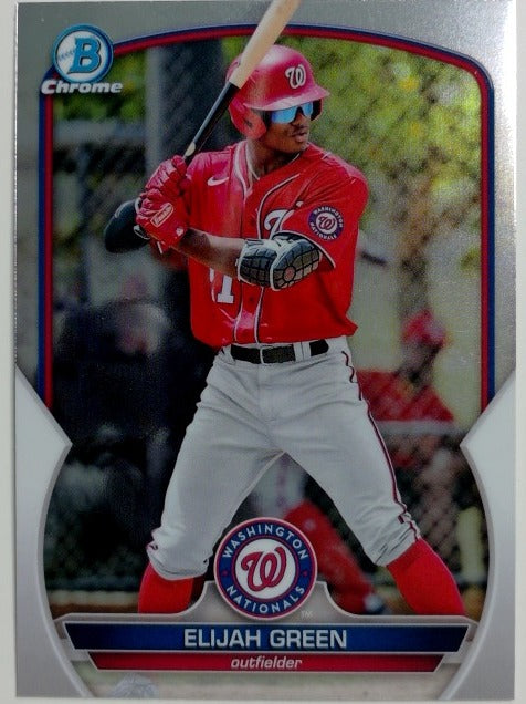 2023 Bowman Baseball Chrome Prospects Elijah Green #BCP-23