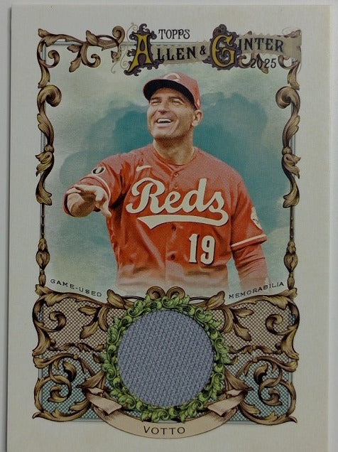 2025 Topps Allen & Ginter Baseball Relics Joey Votto #AGR-JVO