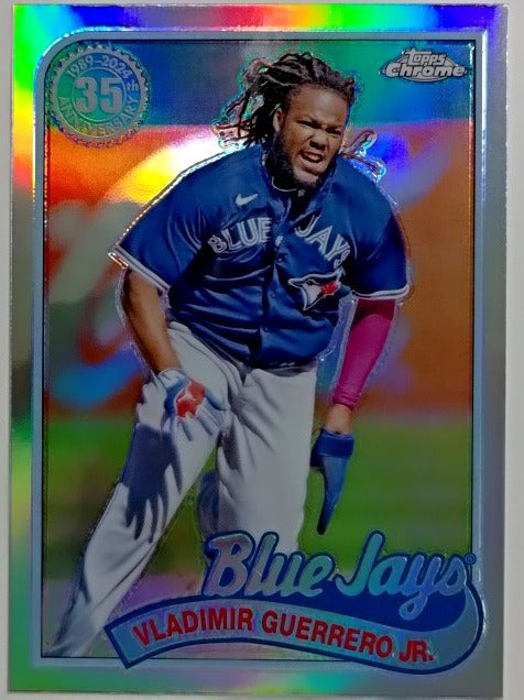 2024 Topps Chrome 1989 Topps 35th Anniversary Vladimir Guerrero Jr. #89CB-7