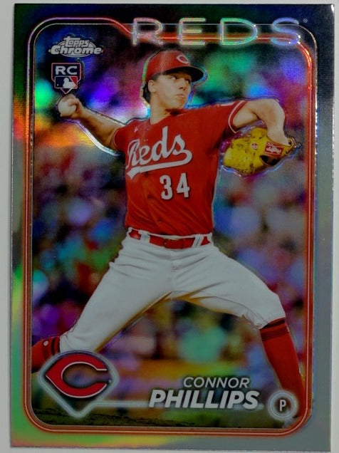 2024 Topps Chrome Baseball Connor Phillips #20 RC