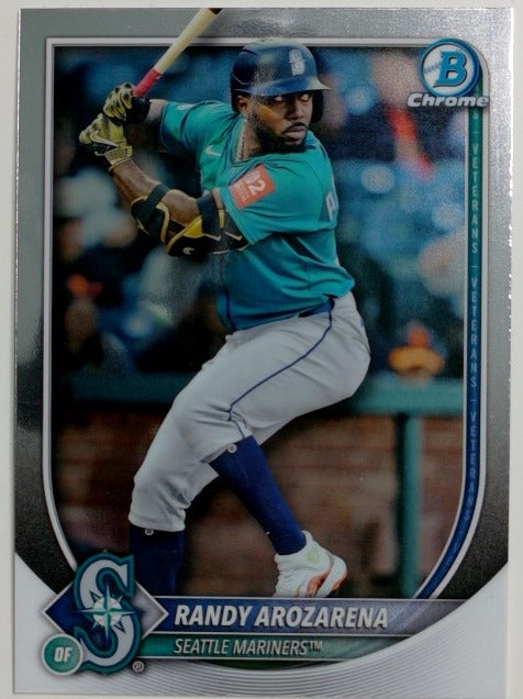 2025 Bowman Chrome Baseball Randy Arozarena #35