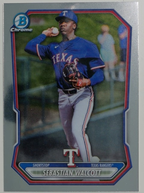 2026 Bowman Chrome Baseball Prospects Sebastian Walcott #BCP-231