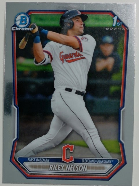 2026 Bowman Baseball Chrome Prospects Riley Nelson #BCP-124