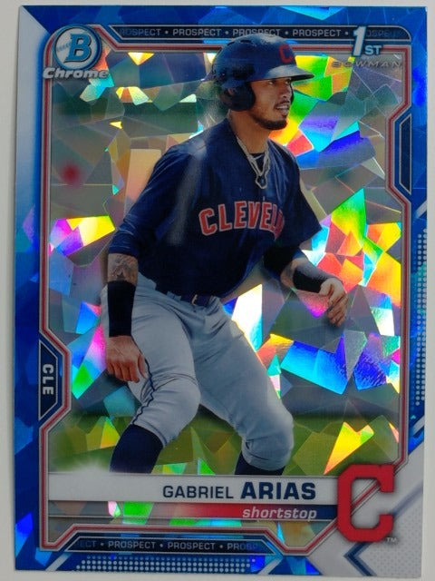 2021 Bowman Sapphire Edition Baseball Gabriel Arias #BCP-89
