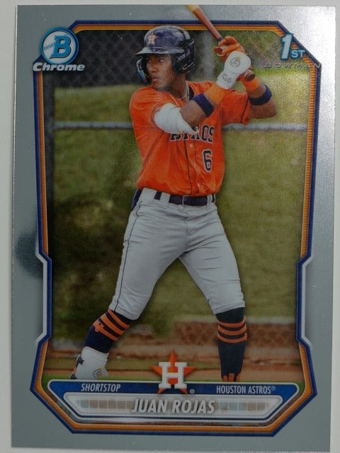 2026 Bowman Chrome Baseball Prospects Juan Rojas #BCP-193