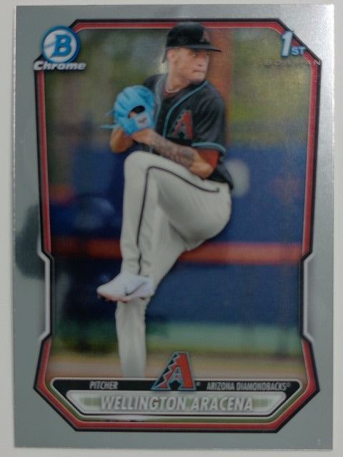 2026 Bowman Chrome Baseball Prospects Wellington Aracena #BCP-226