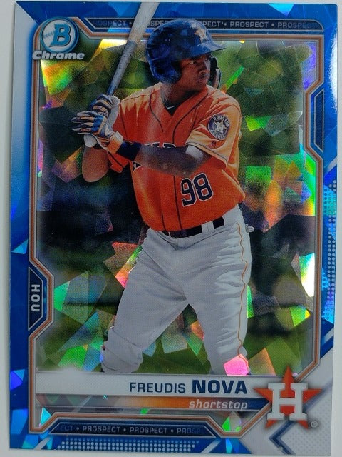 2021 Bowman Sapphire Edition Baseball Freudis Nova #BCP-56