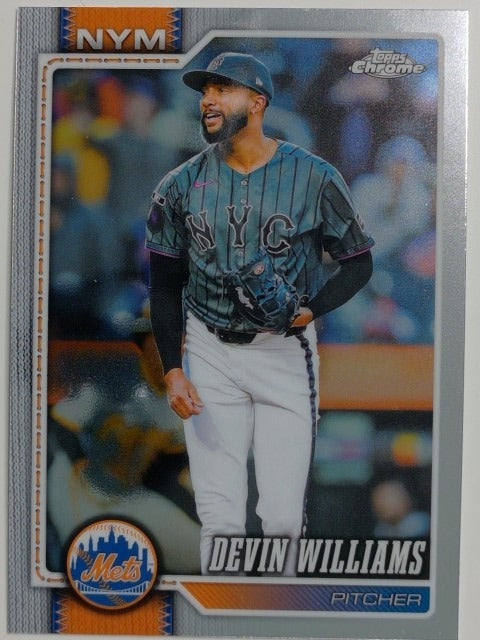 2026 Topps Chrome Baseball Devin Williams #194