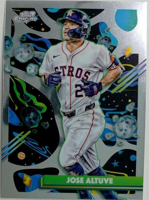 2025 Topps Chrome Cosmic Baseball Jose Altuve #22
