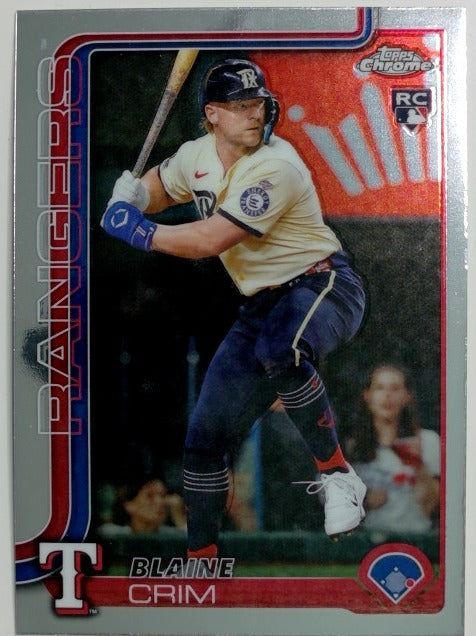 2025 Topps Chrome Update Baseball Blaine Crim #USC83 RC