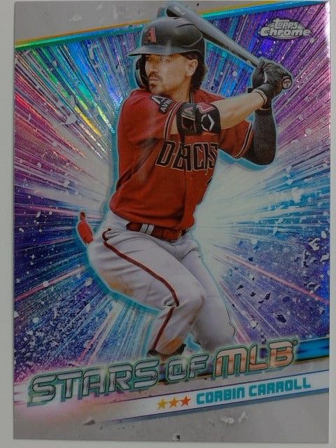 2024 Topps Baseball Stars of MLB Chrome Corbin Carroll #CSMLB-29