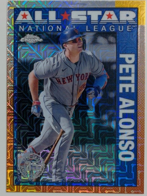 2025 Topps Baseball 1990 Topps Chrome All-Stars Pete Alonso #90ASC-15
