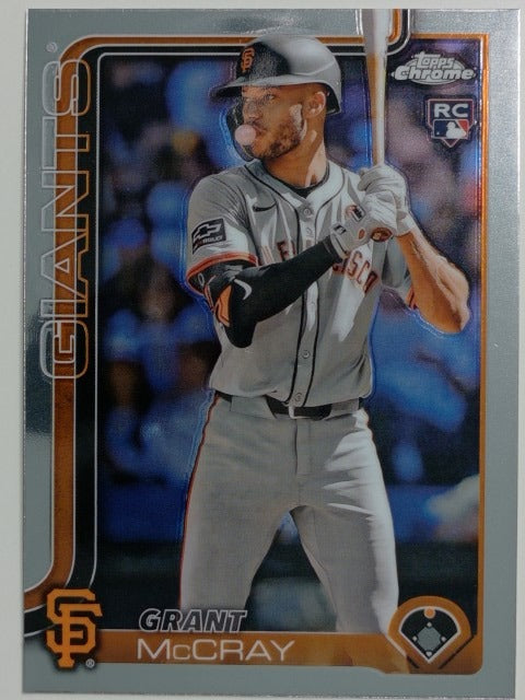 2025 Topps Chrome Baseball Grant McCray #116 RC