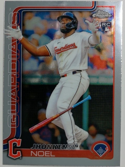 2025 Topps Chrome Baseball Jhonkensy Noel #291 RC