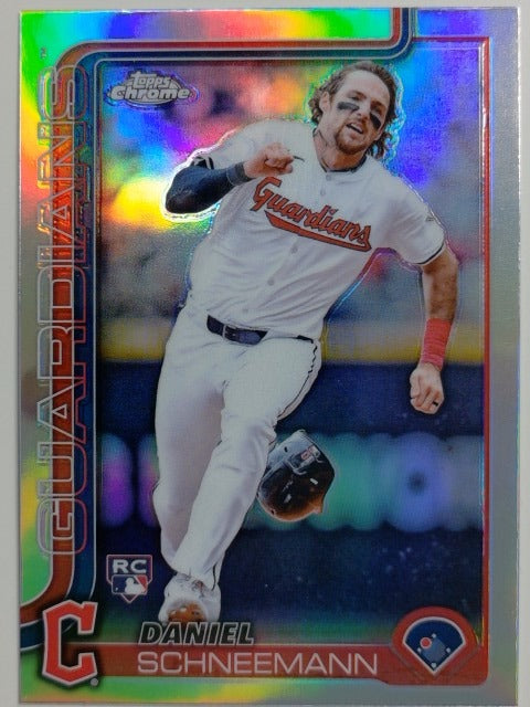 2025 Topps Chrome Baseball Refractor Daniel Schneemann #43 RC