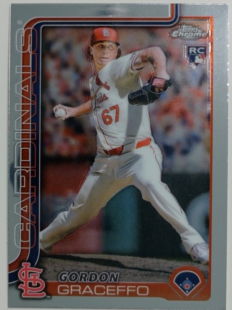 2025 Topps Chrome Baseball Gordon Graceffo #256 RC