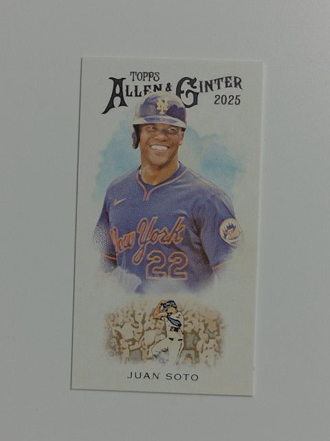 2025 Topps Allen & Ginter Baseball Mini 1889 N222 Juan Soto #N222-7