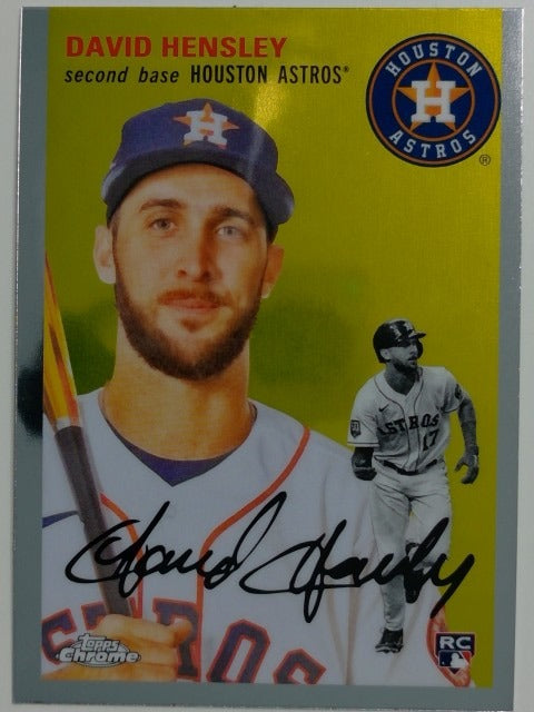 2023 Topps Chrome Platinum Anniversary Baseball David Hensley #147 RC