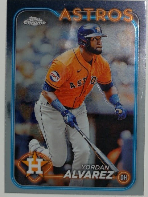 2024 Topps Chrome Baseball Yordan Alvarez #170