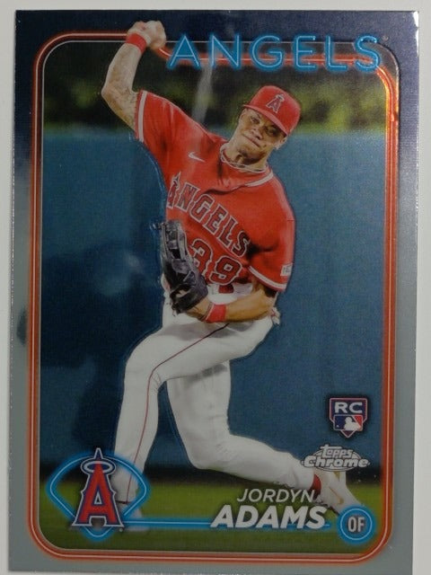 2024 Topps Chrome Baseball Jordyn Adams #145 RC