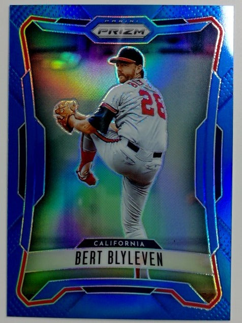 2026 Panini Prizm Baseball Blue Prizm 046/199 Bert Blyleven #146