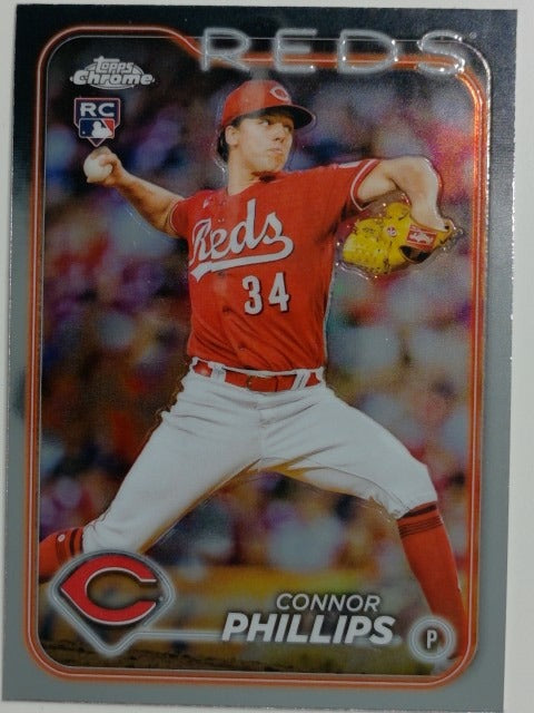 2024 Topps Chrome Baseball Connor Phillips #20 RC