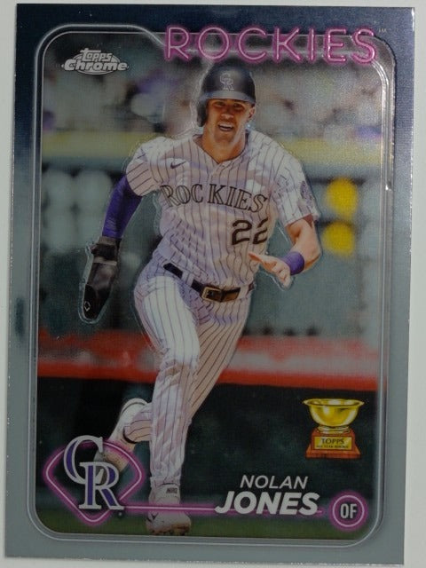 2024 Topps Chrome Baseball Nolan Jones #240