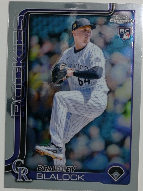2025 Topps Chrome Baseball Bradley Blalock #289 RC