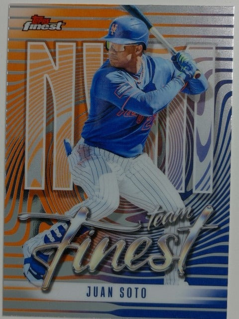 2026 Finest Baseball Topps Team Finest Juan Soto #TF-14