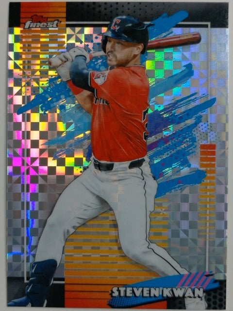 2026 Finest Baseball X-Fractors Steven Kwan #132