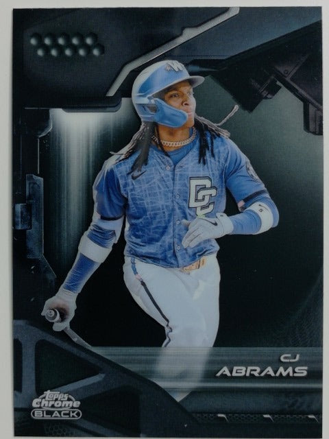 2026 Topps Chrome Black Baseball CJ Abrams #162