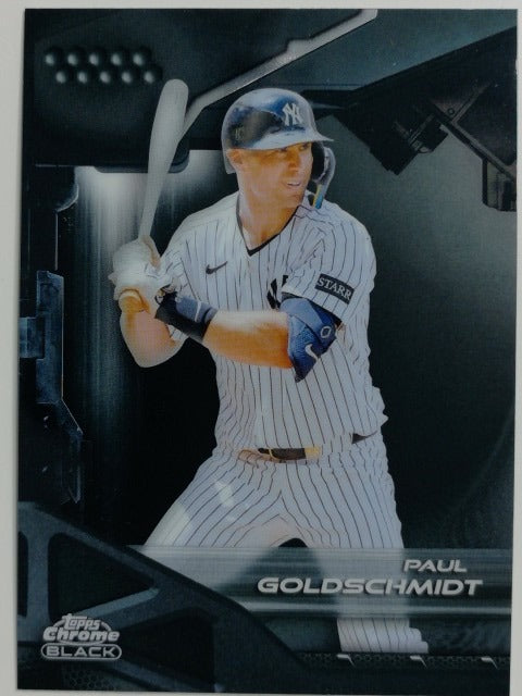 2026 Topps Chrome Black Baseball Paul Goldschmidt #178