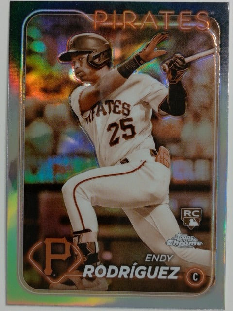 2024 Topps Chrome Baseball Sepia Refractor Endy Rodríguez #295 RC