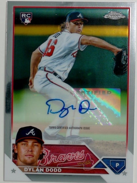2023 Topps Chrome Update Baseball Autographs Dylan Dodd #AC-DD