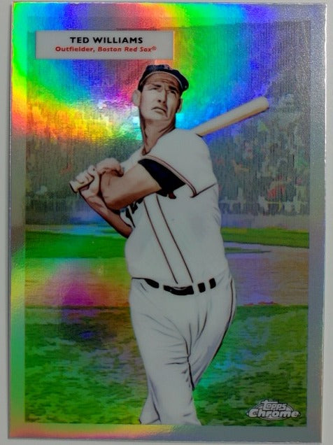 2025 Chrome Platinum 1955 Doubleheaders Ted Williams / Carl Yastrzemski #55DH-7
