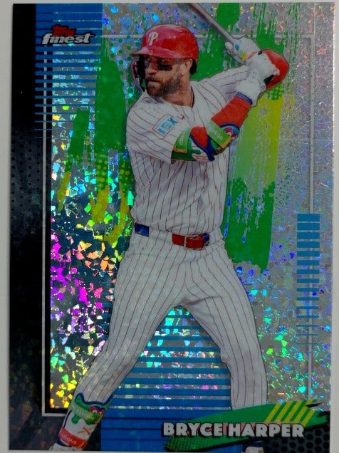 2026 Finest Baseball Mini-Diamond Refractor Bryce Harper #73