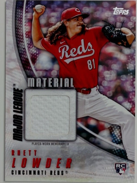 2025 Topps Major League Material Relics Rhett Lowder #MLM2-RLO
