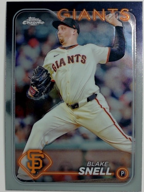 2024 Topps Chrome Baseball Blake Snell #218