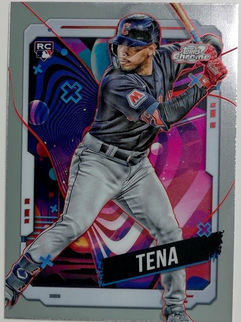 2024 Topps Chrome Cosmic Baseball José Tena #8 RC