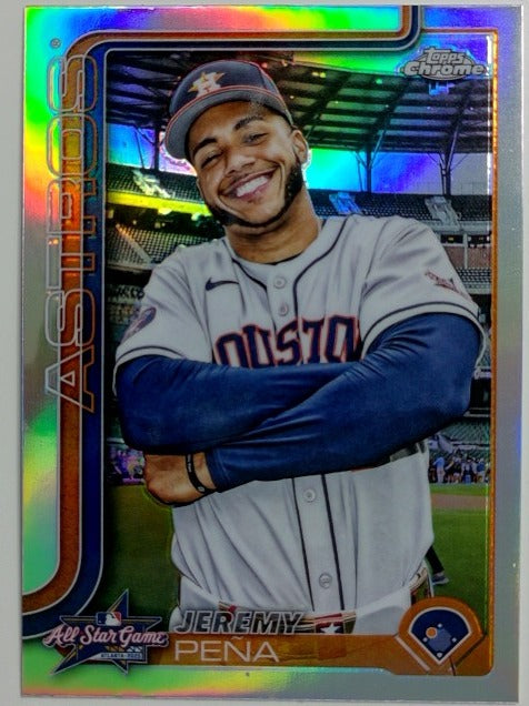 2025 Topps Chrome Update Baseball 2025 All-Star Game Jeremy Peña #ASGC-24