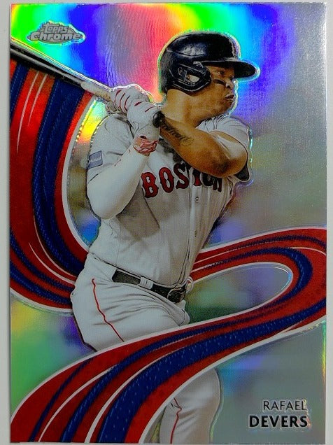 2024 Topps Chrome Baseball Strokes Rafael Devers #S-16