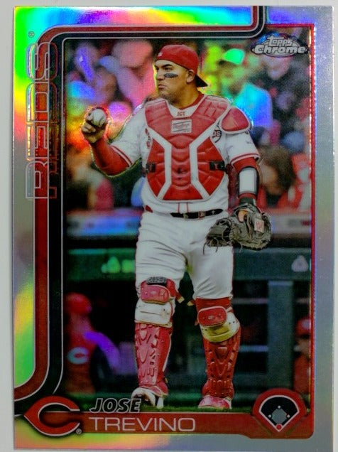 2025 Topps Chrome Update Baseball Refractor Jose Trevino #USC2