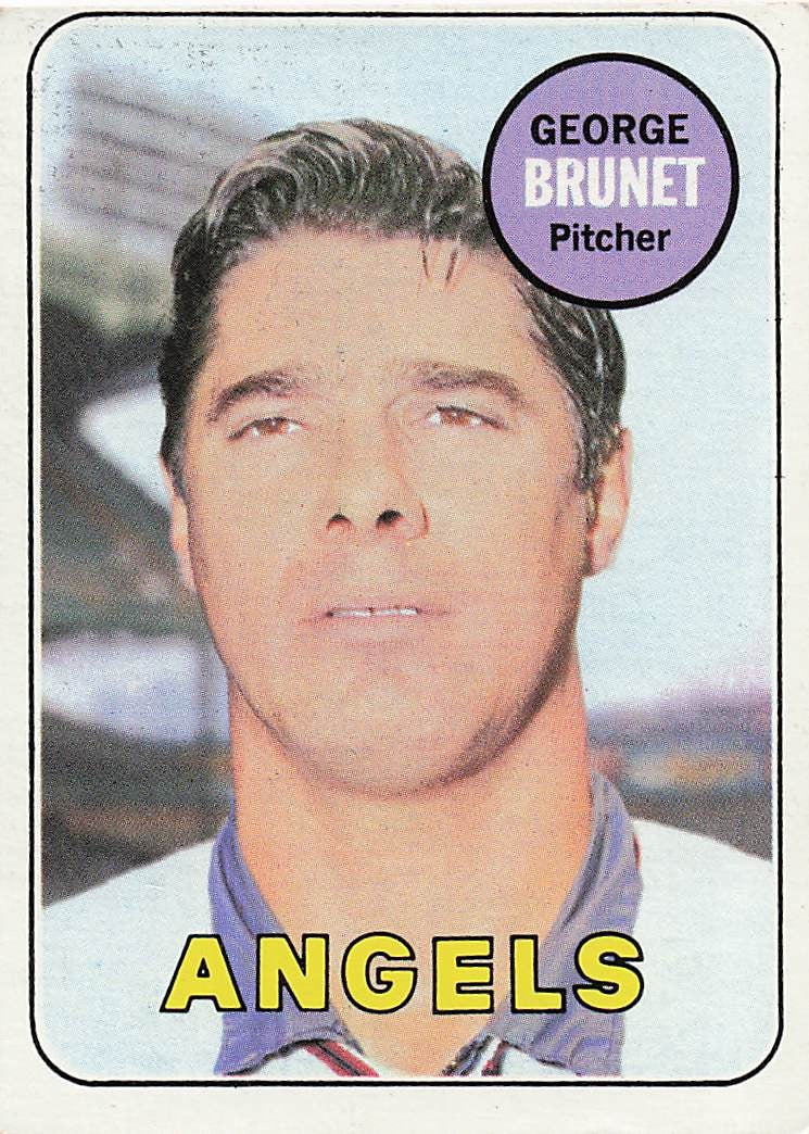1969 Topps Baseball George Brunet #645