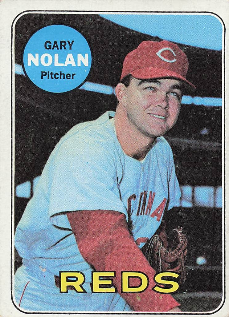 1969 Topps Baseball Gary Nolan #581