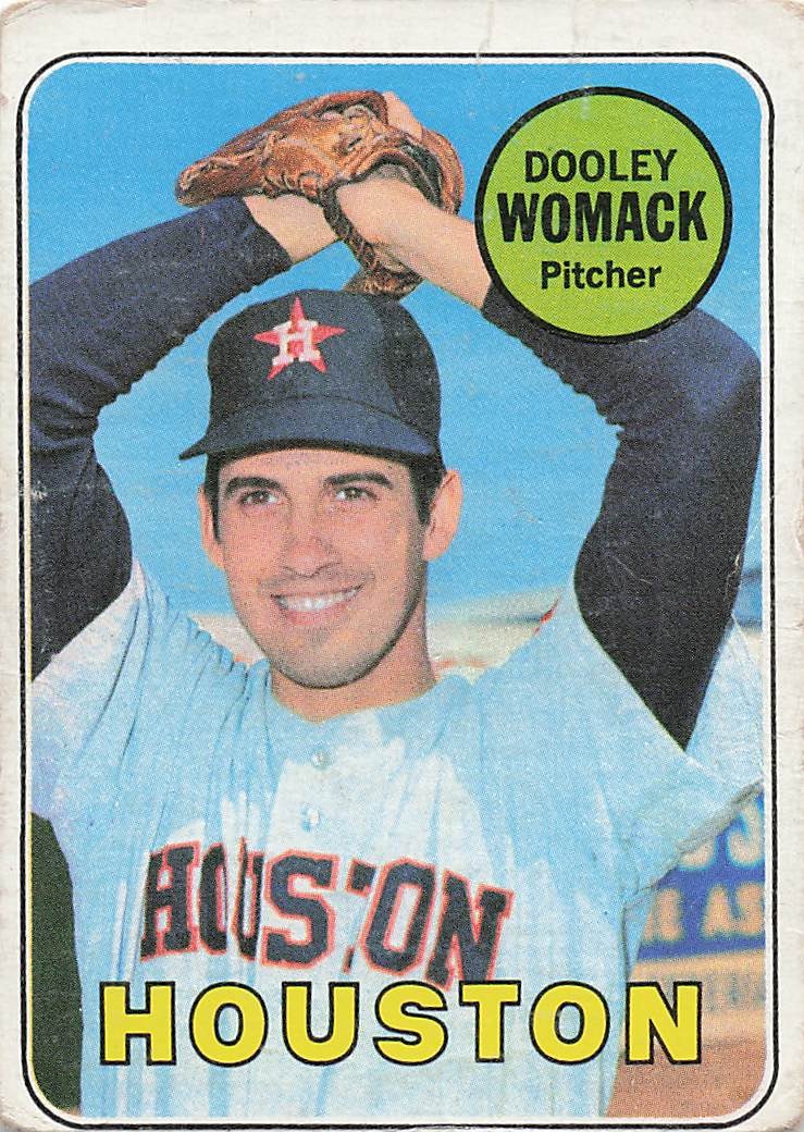 1969 Topps Baseball Dooley Womack #594