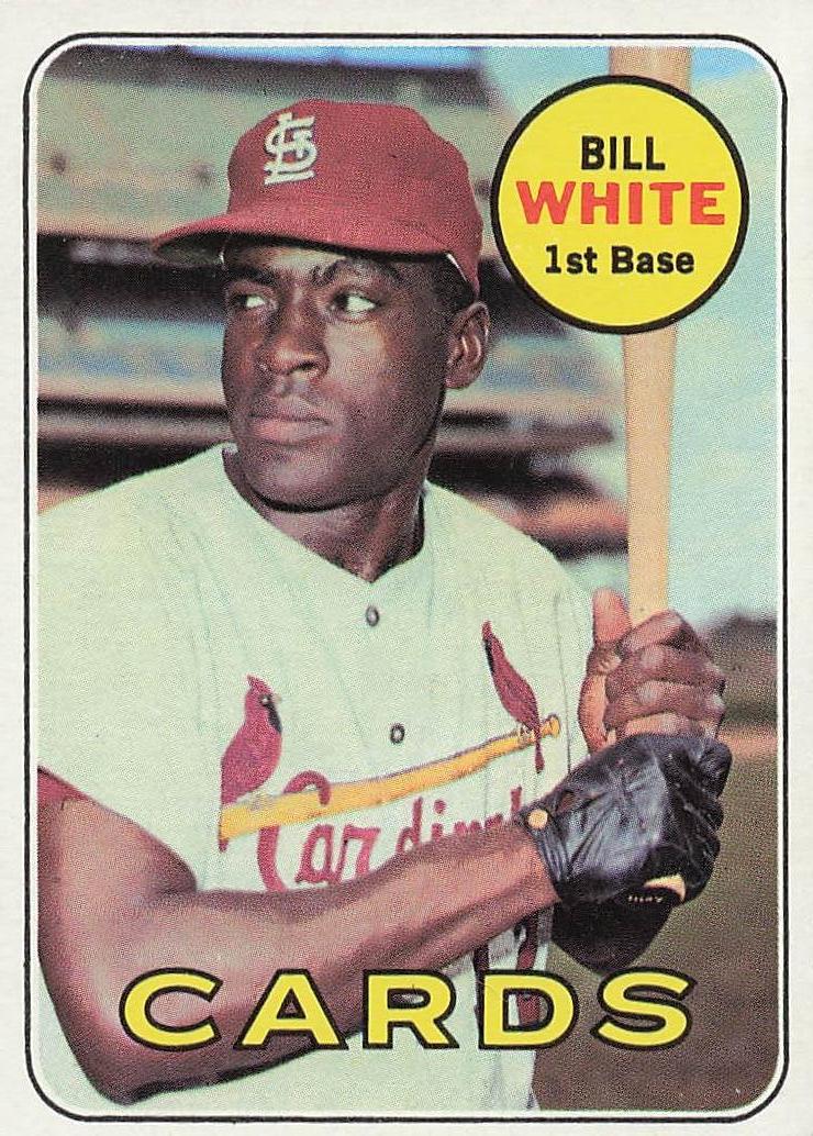 1969 Topps Baseball Bill White #588