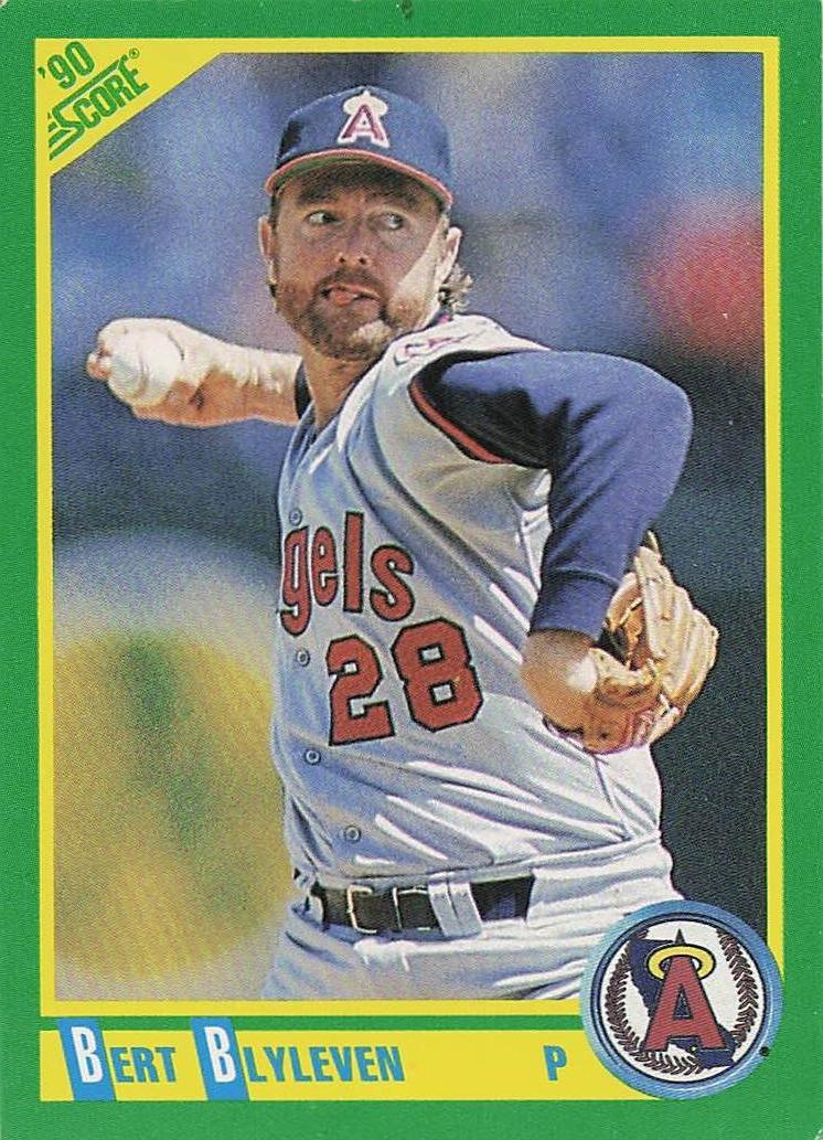 1990 Score Baseball Bert Blyleven #180