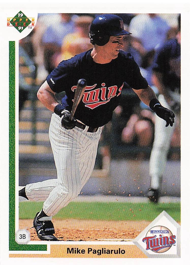 1991 Upper Deck Baseball Mike Pagliarulo #709b