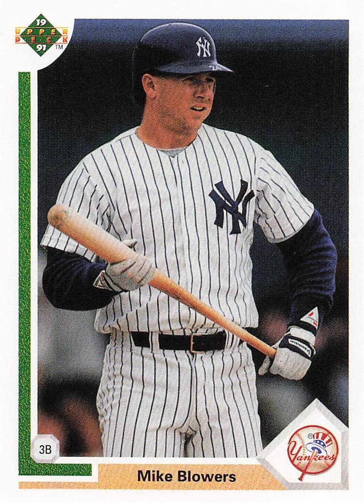 1991 Upper Deck Baseball Mike Blowers #730b