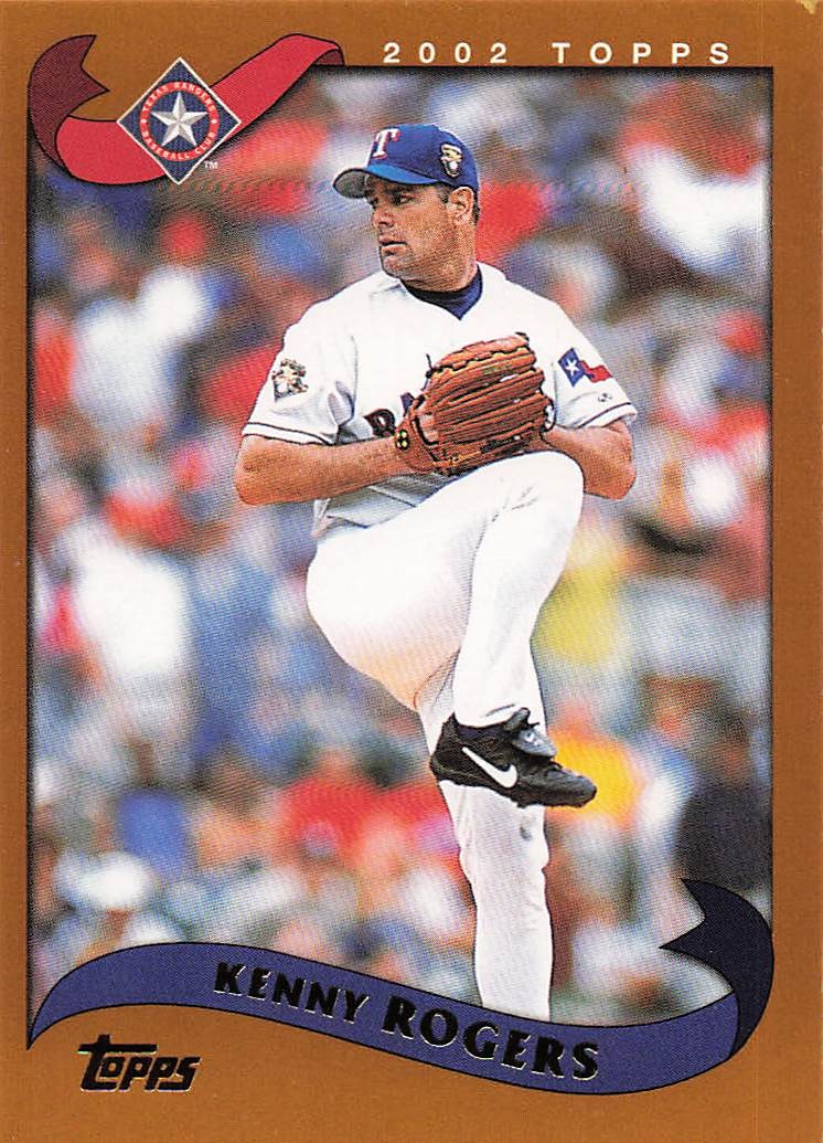 2002 Topps Baseball Kenny Rogers #48